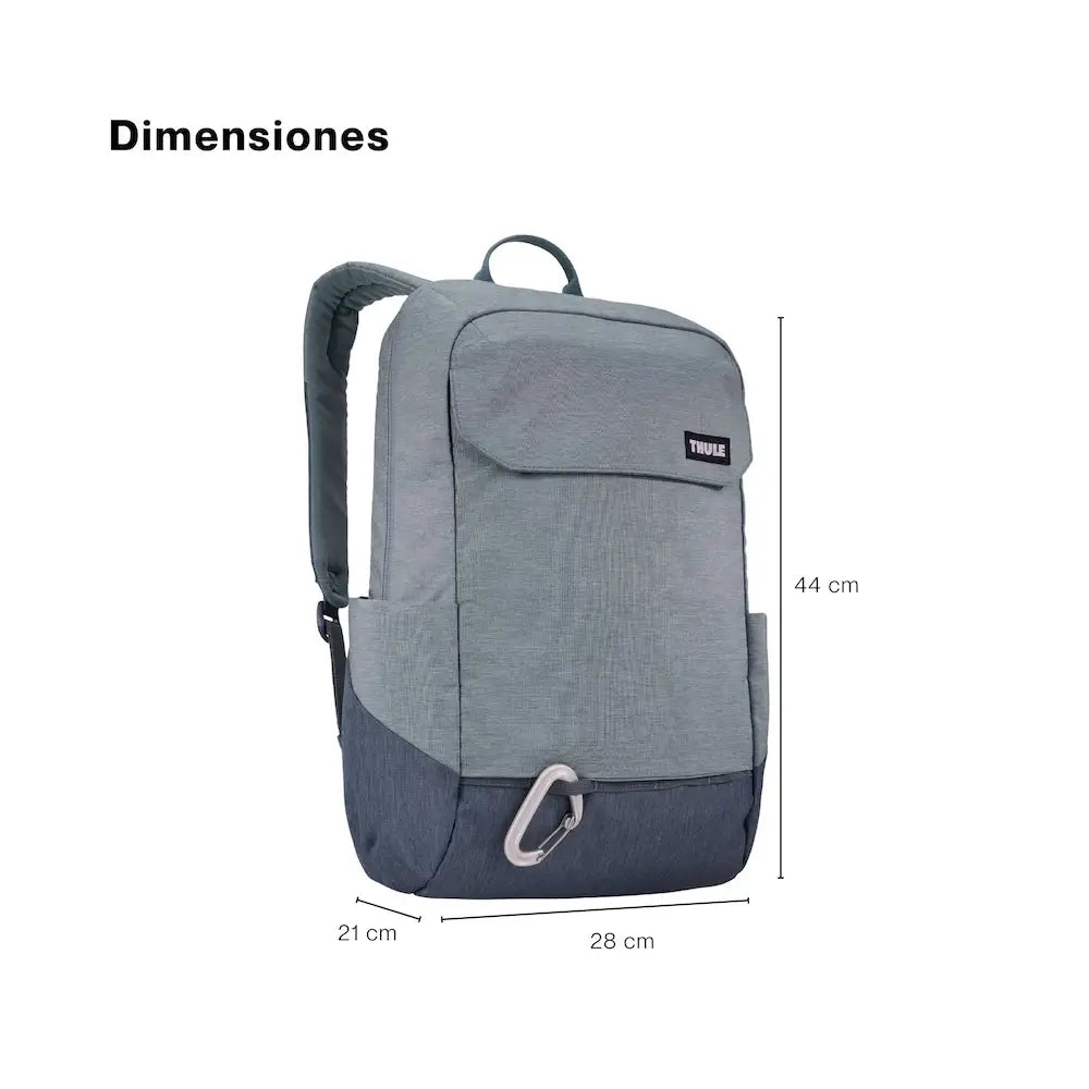 MacBook Air 13” M2 RAM 16GB -256GB Medianoche(Teclado ingles) + Mochila Thule Lithos 15” Celeste