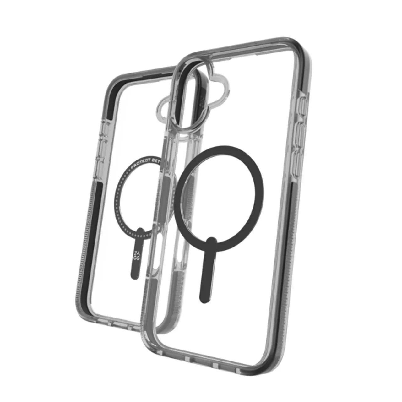 Case Zagg Santa Cruz Snap Magsafe para iPhone 16  - Negro