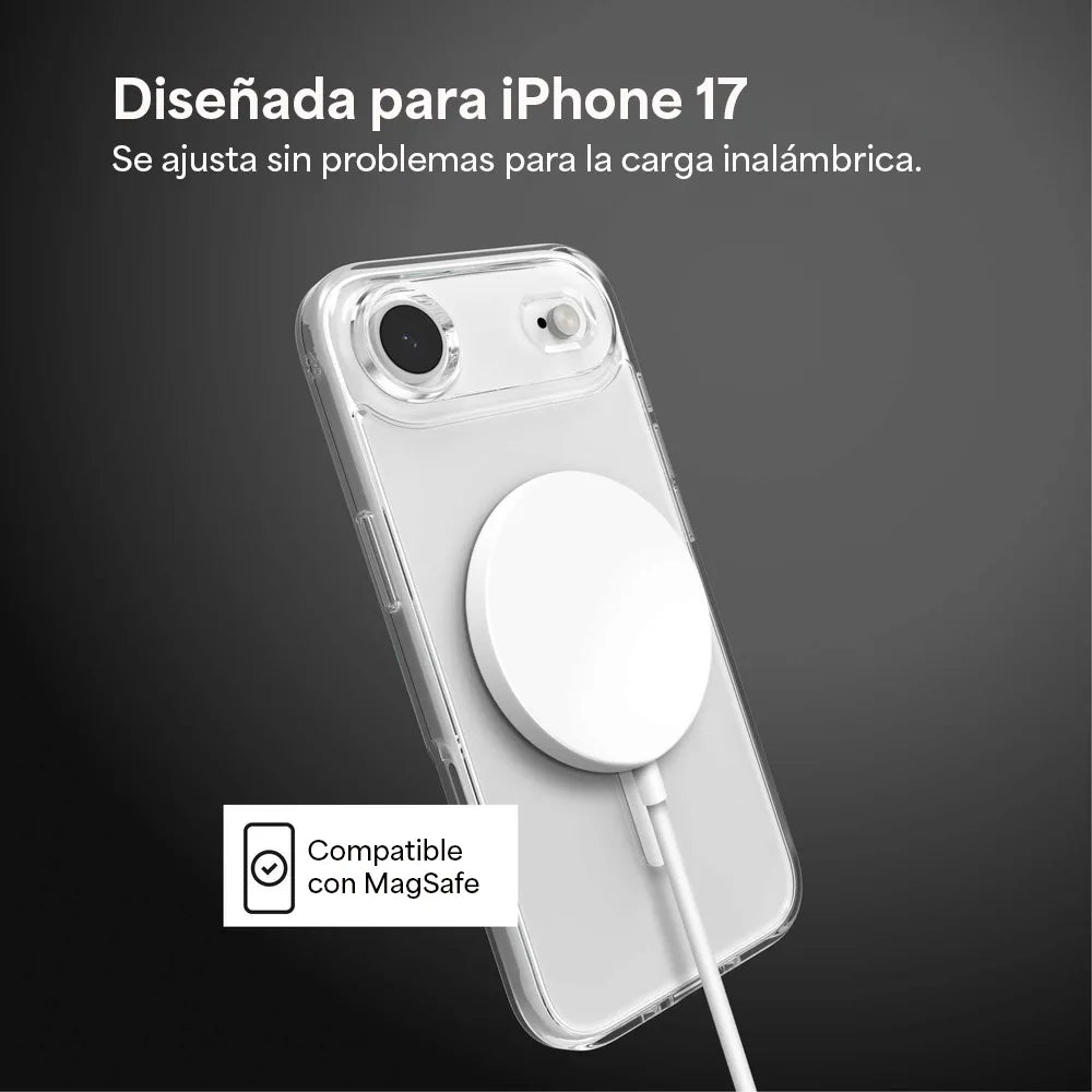 Case_Zagg_Crystal_Palace_Snap_Magsafe_para_iPhone_17_Air_Transparente_Posición_4_iShop_Panamá