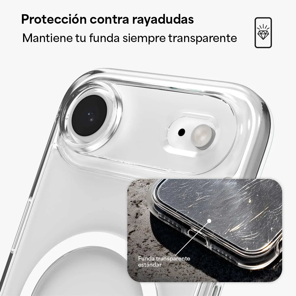 Case_Zagg_Crystal_Palace_Snap_Magsafe_para_iPhone_17_Air_Transparente_Posición_6_iShop_Panamá