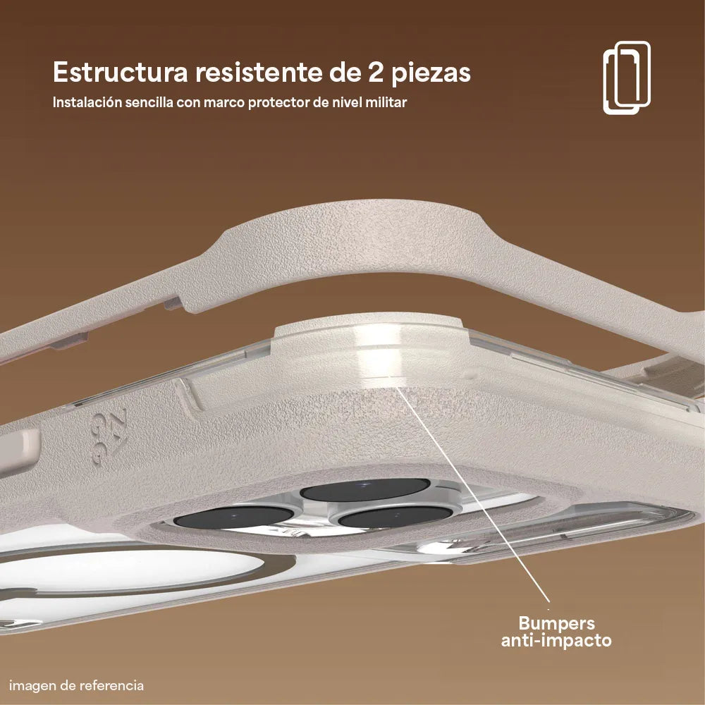 Case ZAGG Rainier con MagSafe KS para iPhone 17 - Arena