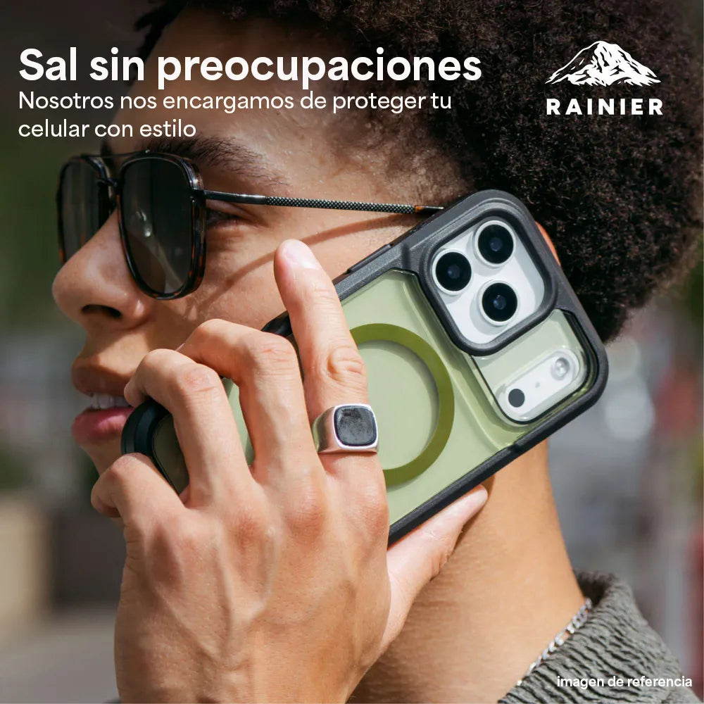 Case_ZAGG_Rainier_con_MagSafe_KS_para_iPhone_17_Negro_Humo_Posición_11_iShop_Panamá