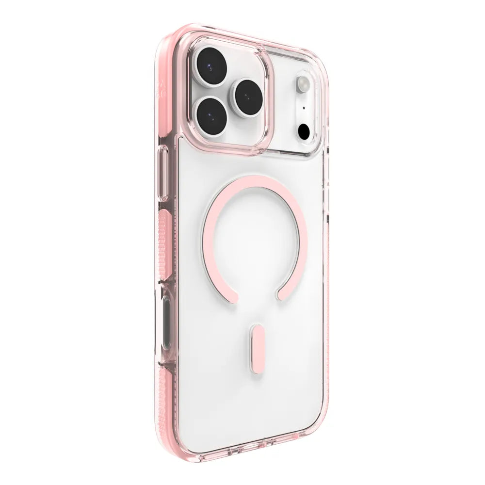 Case Zagg Santa Cruz Snap Magsafe KS para iPhone 17 Pro Max - Rosa Pastel