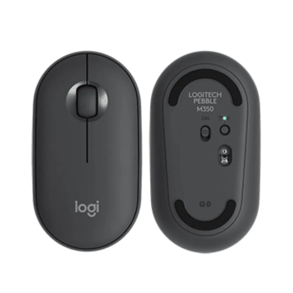 Mouse Logitech M350S Bluetooth - Negro