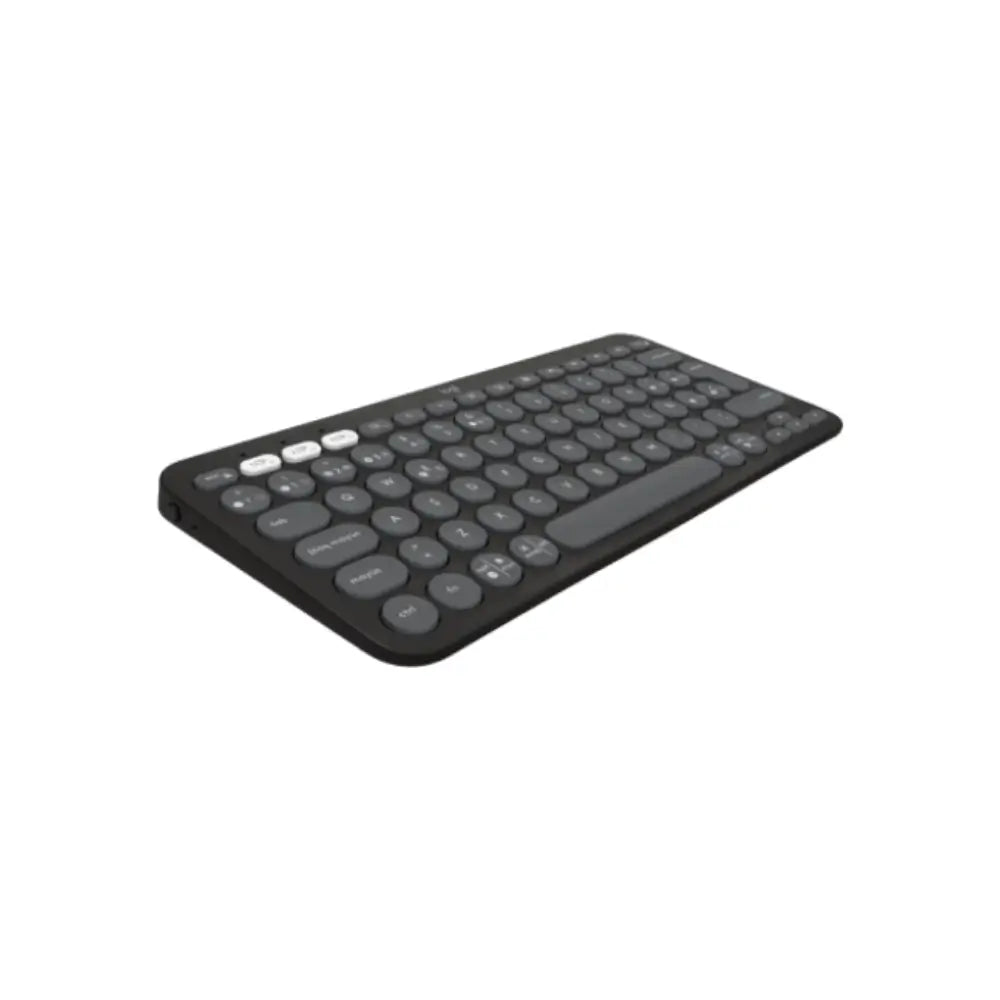 Teclado Bluetooth Multidispositivo Logitech Pebble Keys 2 K380s - Grafito