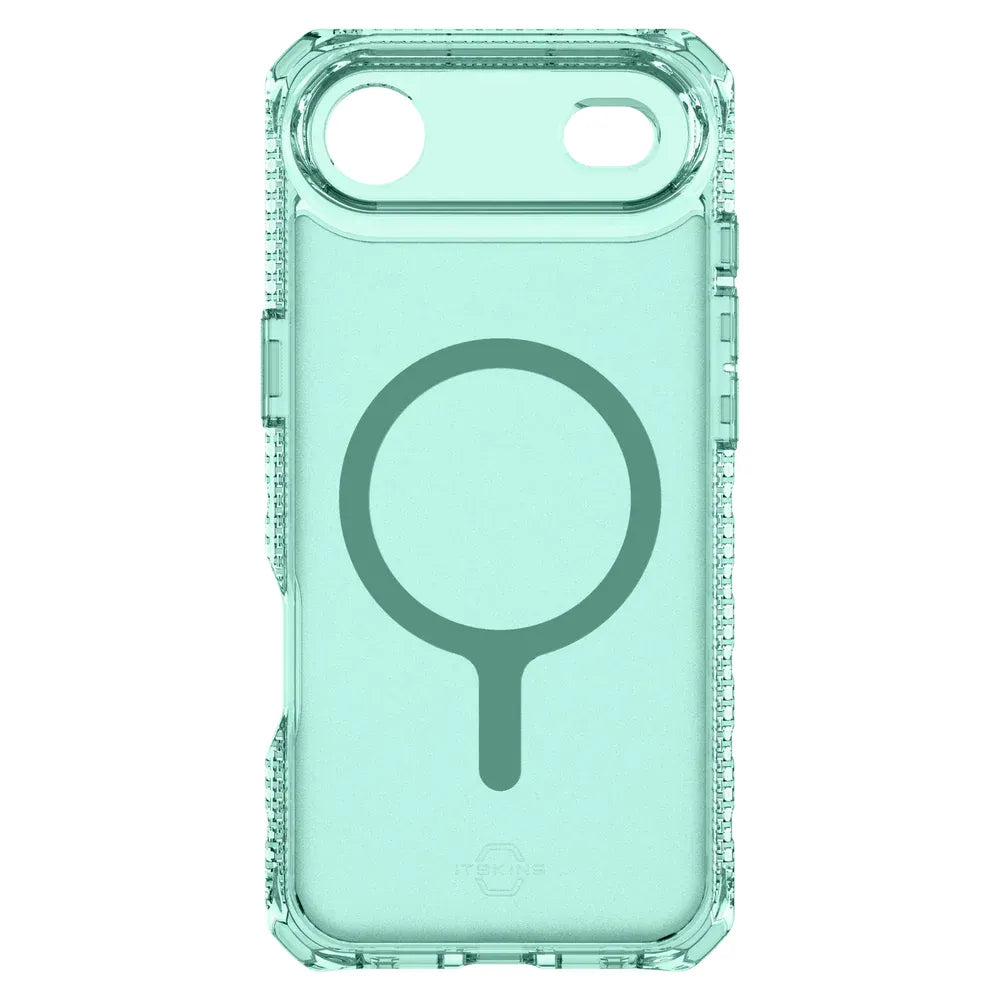Case ItSkins Hybrid R Vapor con MagSafe para iPhone 17 Air - Verde