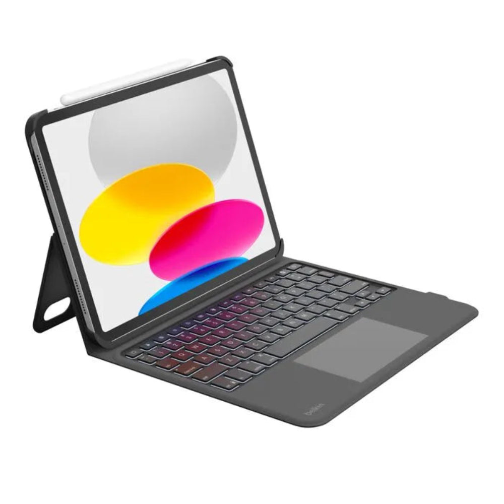 Case con Teclado Everyday Belkin para iPad 10ma Gen - Negro