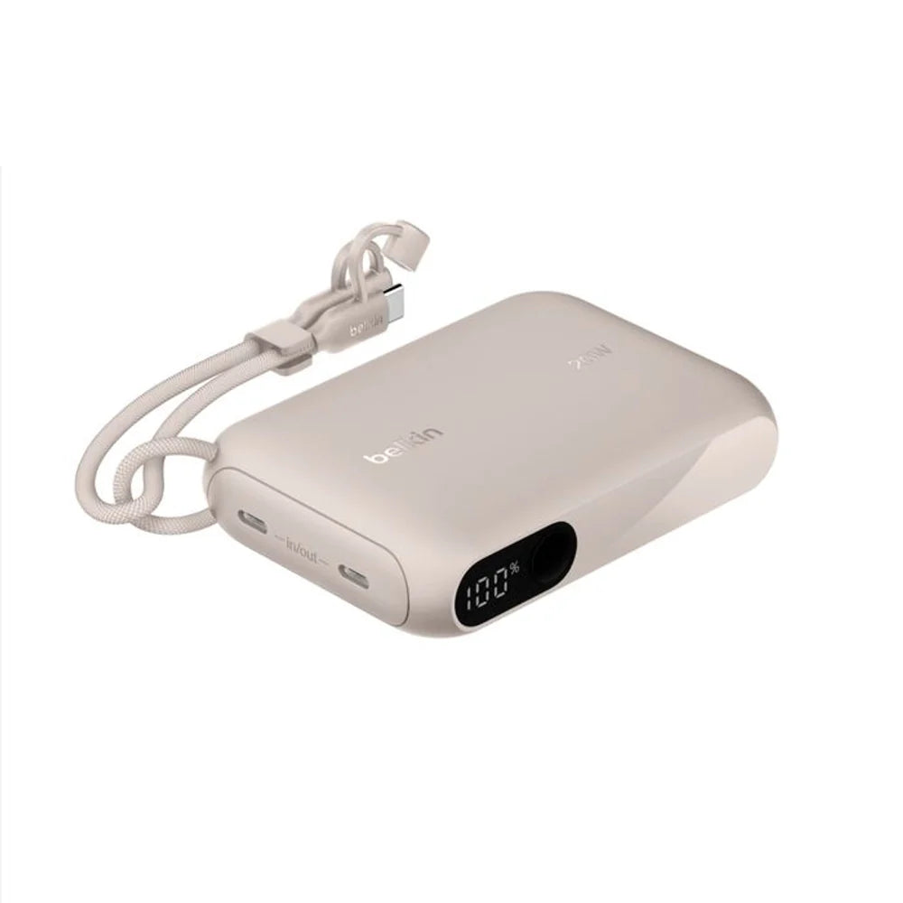Batería Externa Belkin 20K con 2 USB-C - Arena