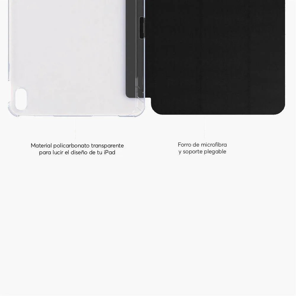 ClearFolio para iPad NCO (10 / A16 y iPad Air M2, M3, M4)