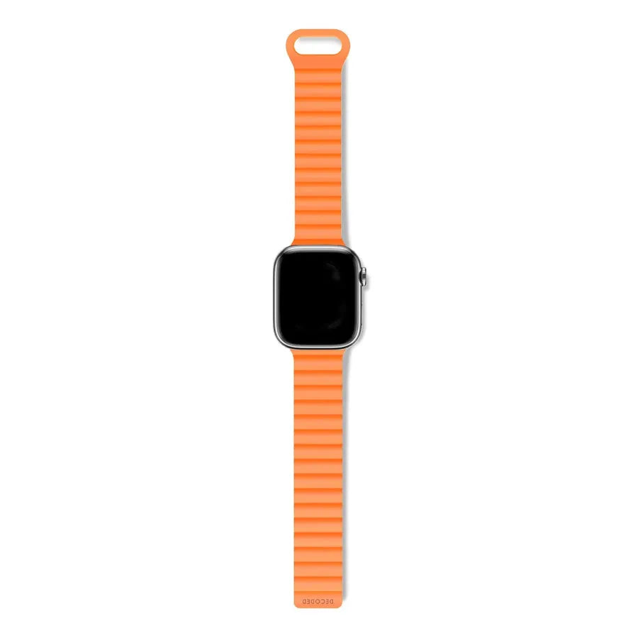 Correa DECODED con tracción magnética para Apple Watch (42/44/45/49mm) - Naranja