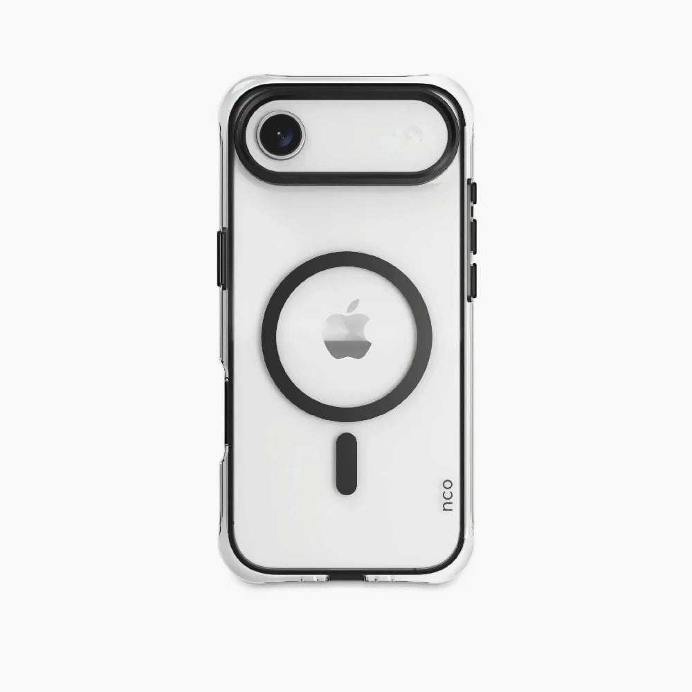 case nco safecase ultra negro con magsafe para iphone 17 air con protección máxima y diseño premium