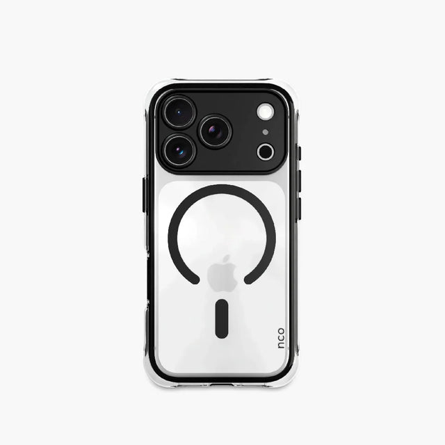 case nco safecase ultra negro con magsafe para iphone 17 pro con protección reforzada y diseño elegante