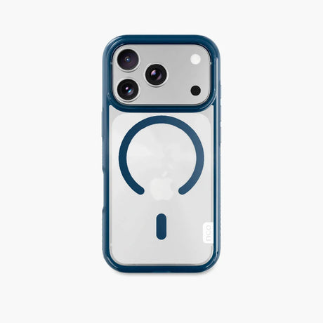 case nco safecase force azul naval con magsafe para iphone 17 pro con protección resistente y diseño premium