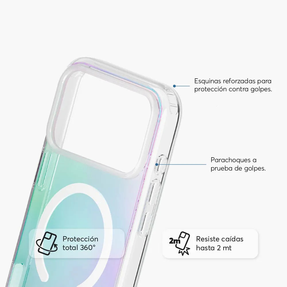 Case NCO SafeCase Clear con MagSafe para iPhone 17 Series