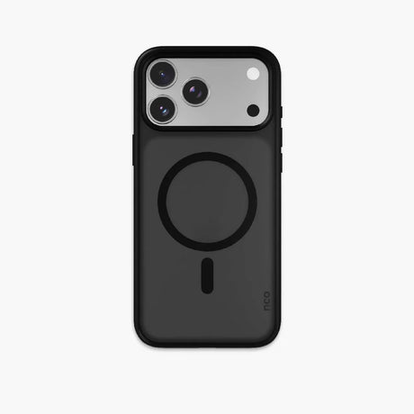 case nco safecase lite negro con magsafe para iphone 17 pro max con diseño delgado y protección resistente