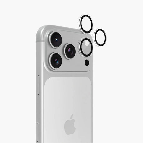 protector de cámara nco camguard ring transparente para iphone 17 pro con ajuste preciso y protección contra rayones