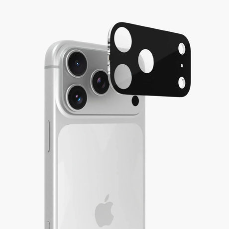 protector de cámara nco camguard protection negro para iphone 17 pro max con protección resistente y ajuste preciso