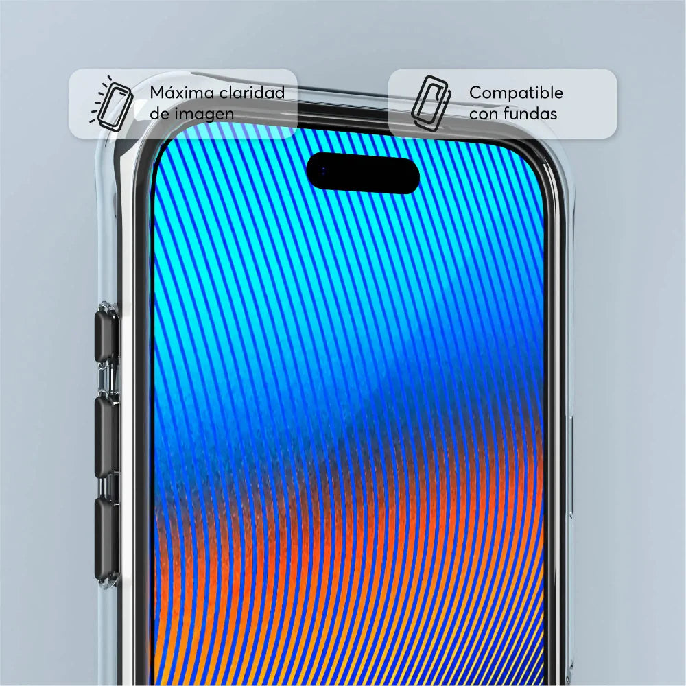 Protector de Pantalla NCO GlassGuard ion+ para iPhone 17 Air - Transparente