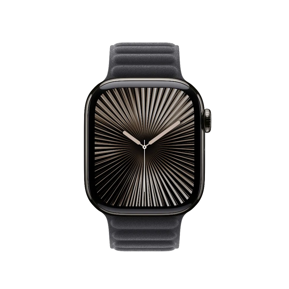 Correa de eslabones magnéticos negra para caja de 42 mm - S/M