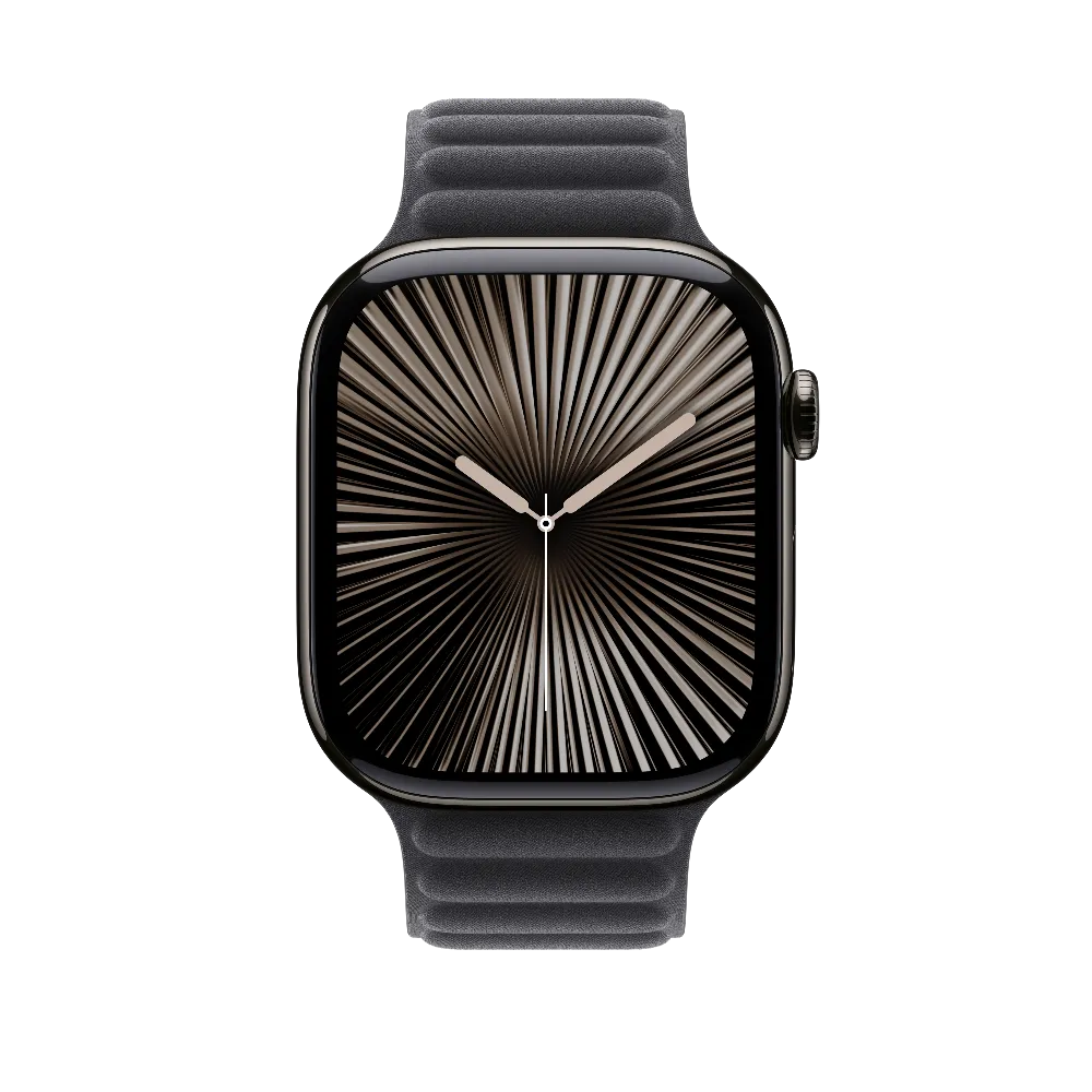 Correa de eslabones magnéticos negra para caja de 46 mm - S/M
