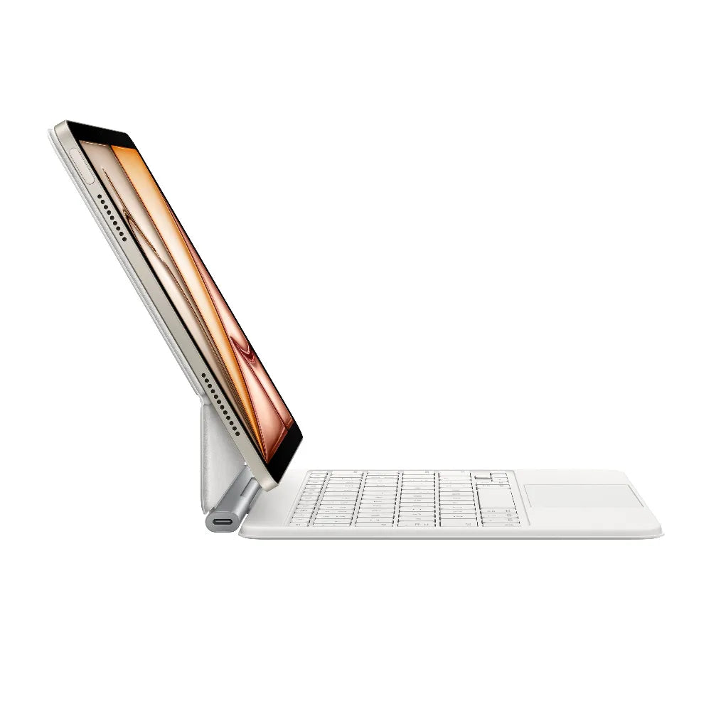 Magic Keyboard Apple para el iPad Air de 11 pulgadas (M3) – Inglés (EE.UU.) – Blanco