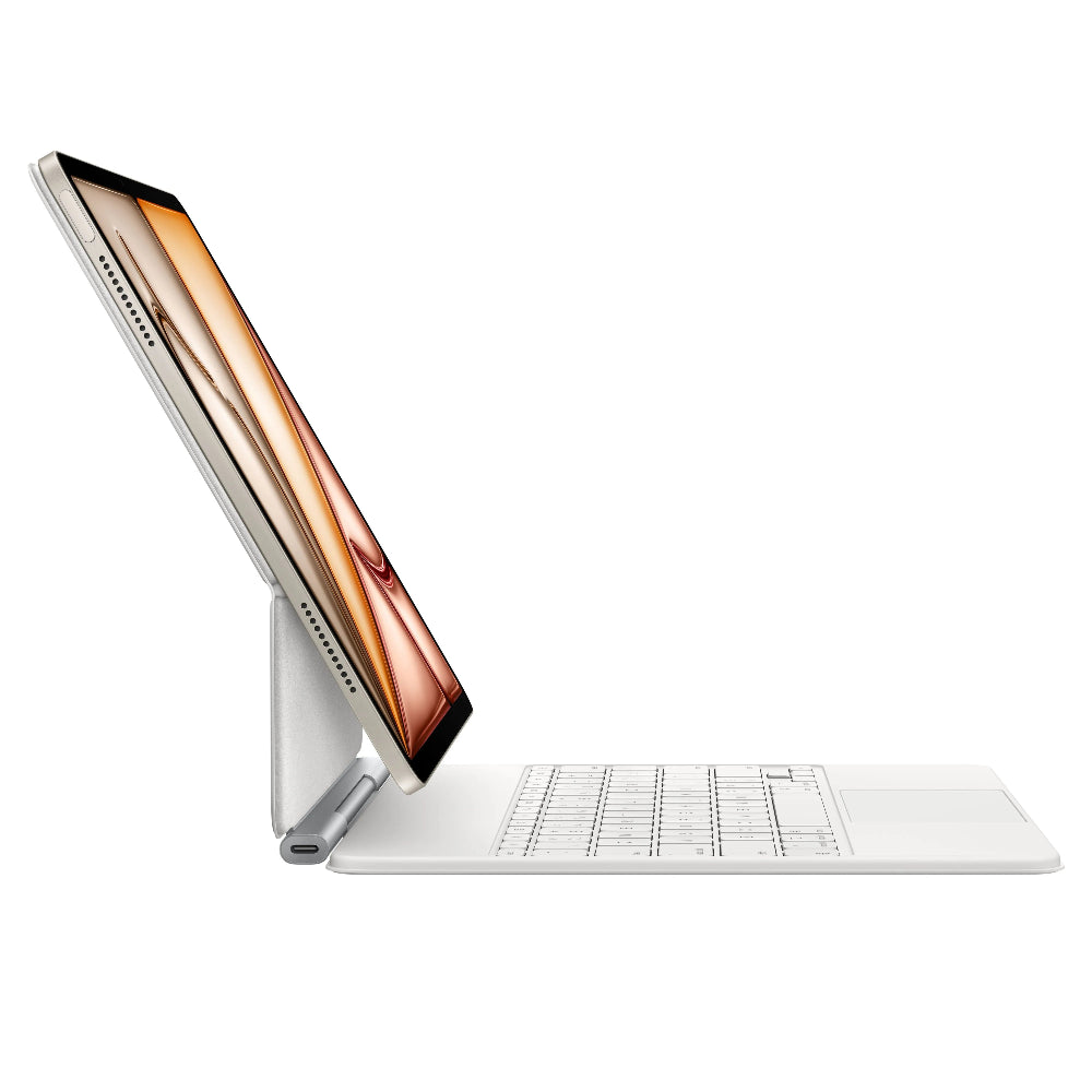 Magic Keyboard Apple para el iPad Air de 13 pulgadas (M3) – Inglés (EE.UU.) – Blanco
