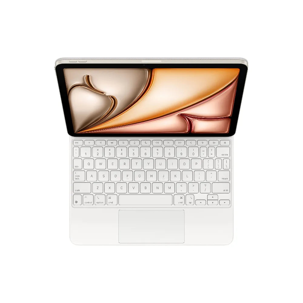 Magic Keyboard Apple para el iPad Air de 11 pulgadas (M3) – Inglés (EE.UU.) – Blanco