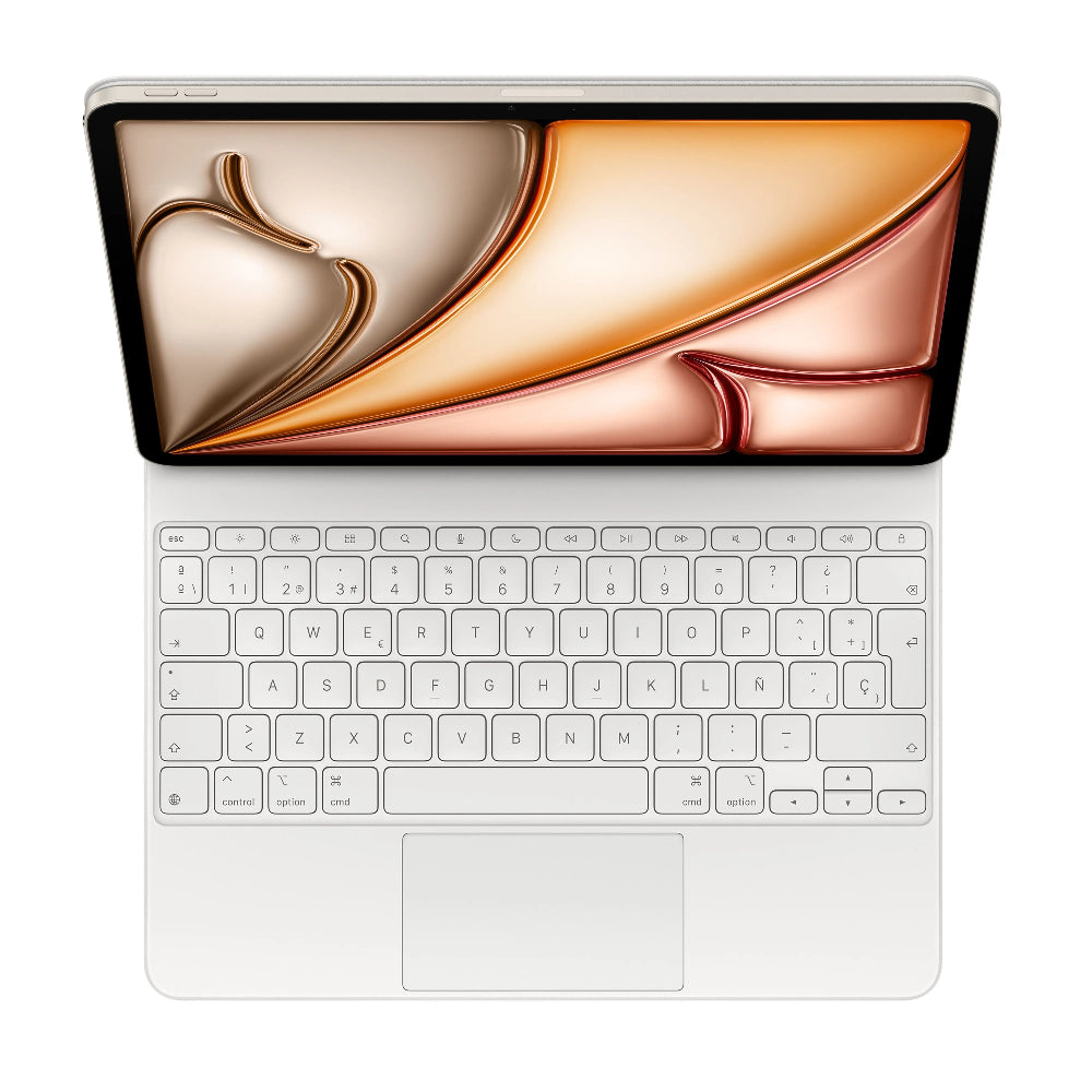Magic Keyboard Apple para el iPad Air de 13 pulgadas (M3) – Español – Blanco