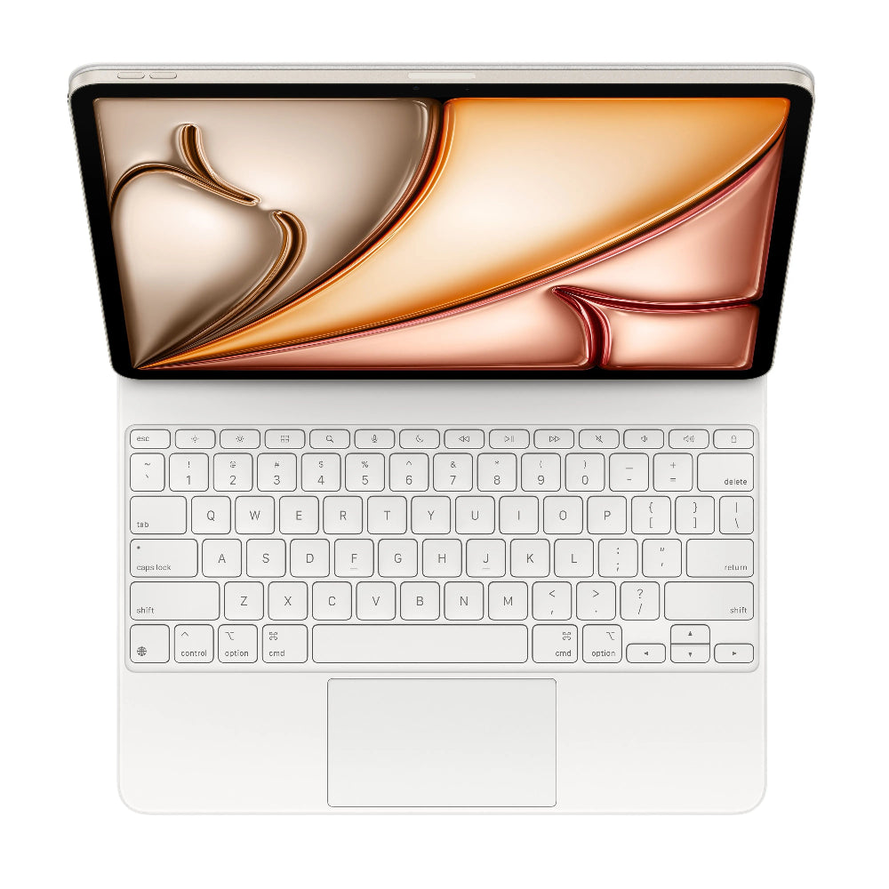 Magic Keyboard Apple para el iPad Air de 13 pulgadas (M3) – Inglés (EE.UU.) – Blanco