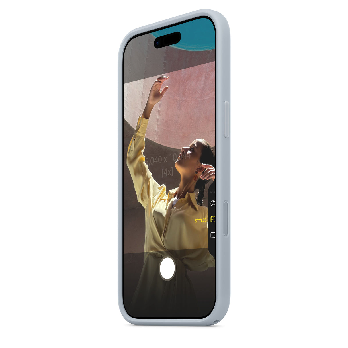 Case Bumper Apple para iPhone Air - Azul Claro