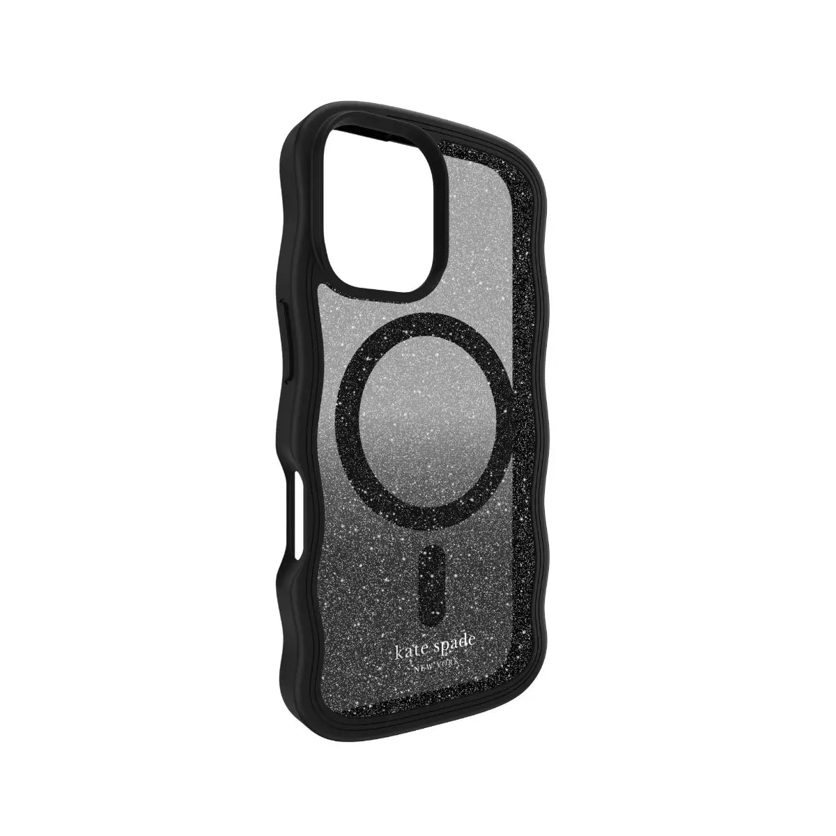 Case Kate Spade Wavy con Magsafe para iPhone 16 - Nightfall