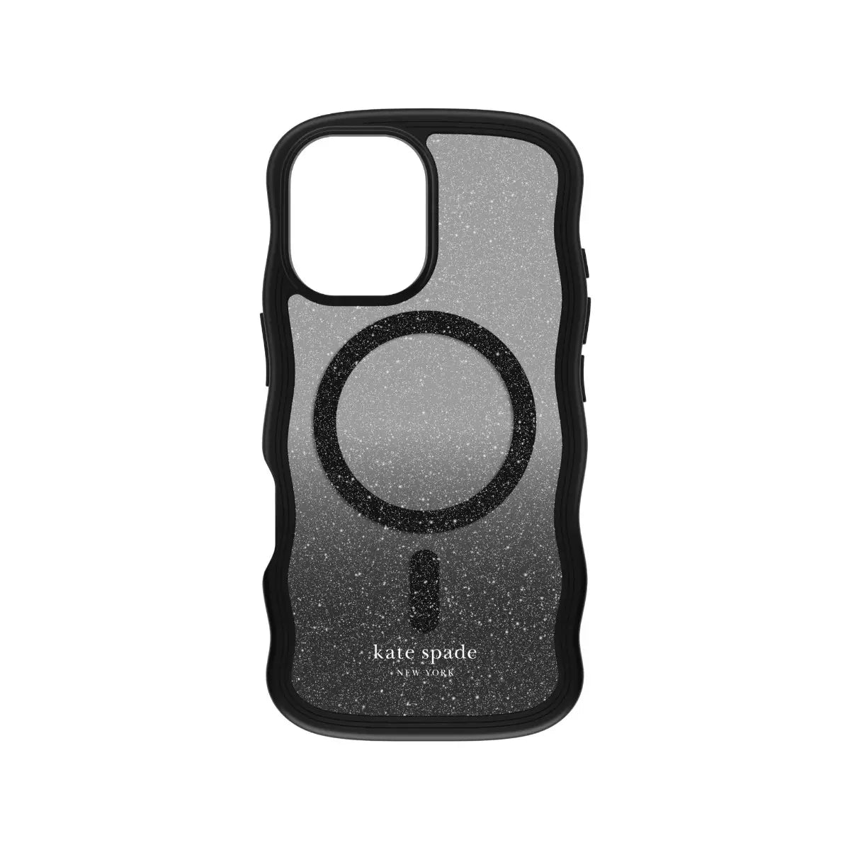 Case Kate Spade Wavy con Magsafe para iPhone 16 - Nightfall