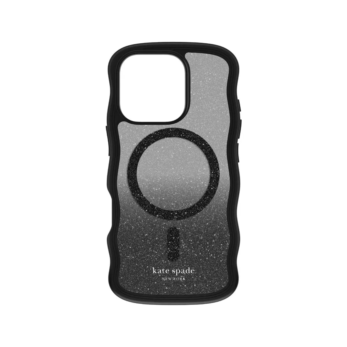 Case Kate Spade Wavy con Magsafe para iPhone 16 Pro - Nightfall