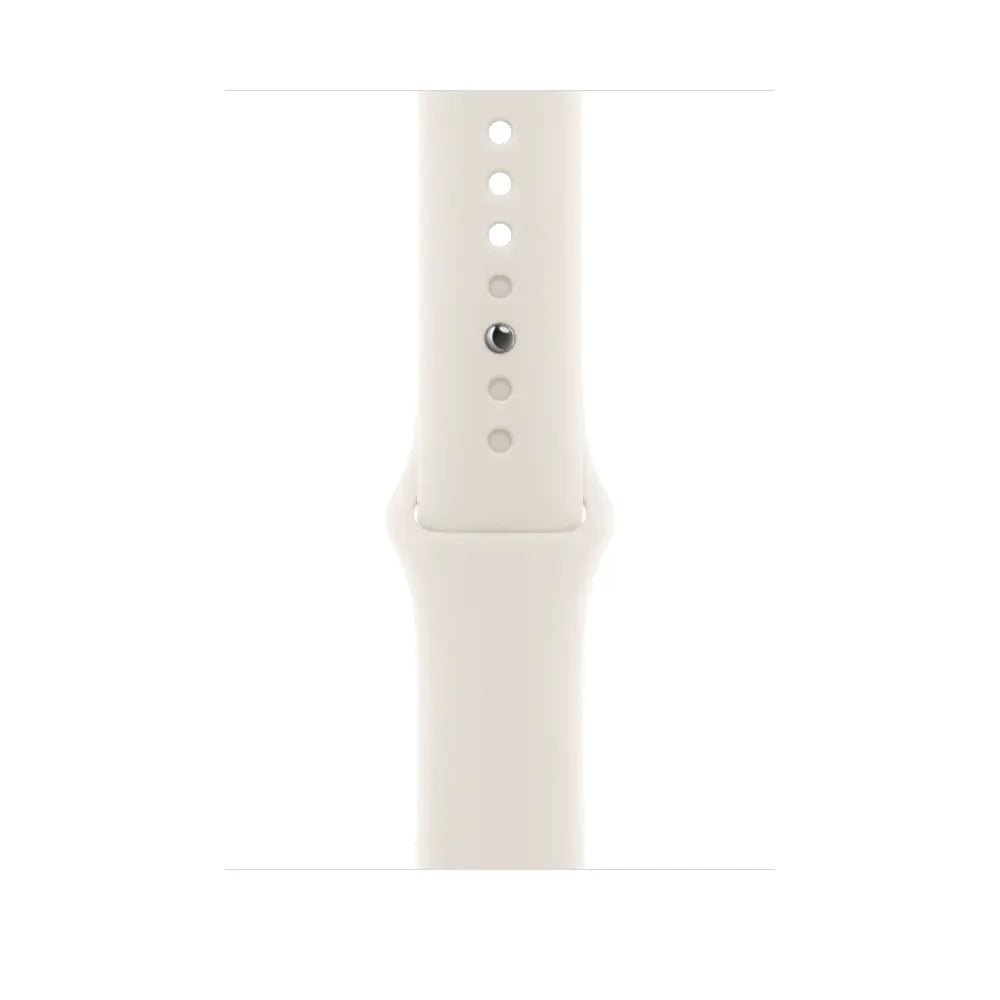 Correa deportiva blanco estelar para caja de 46 mm - S/M