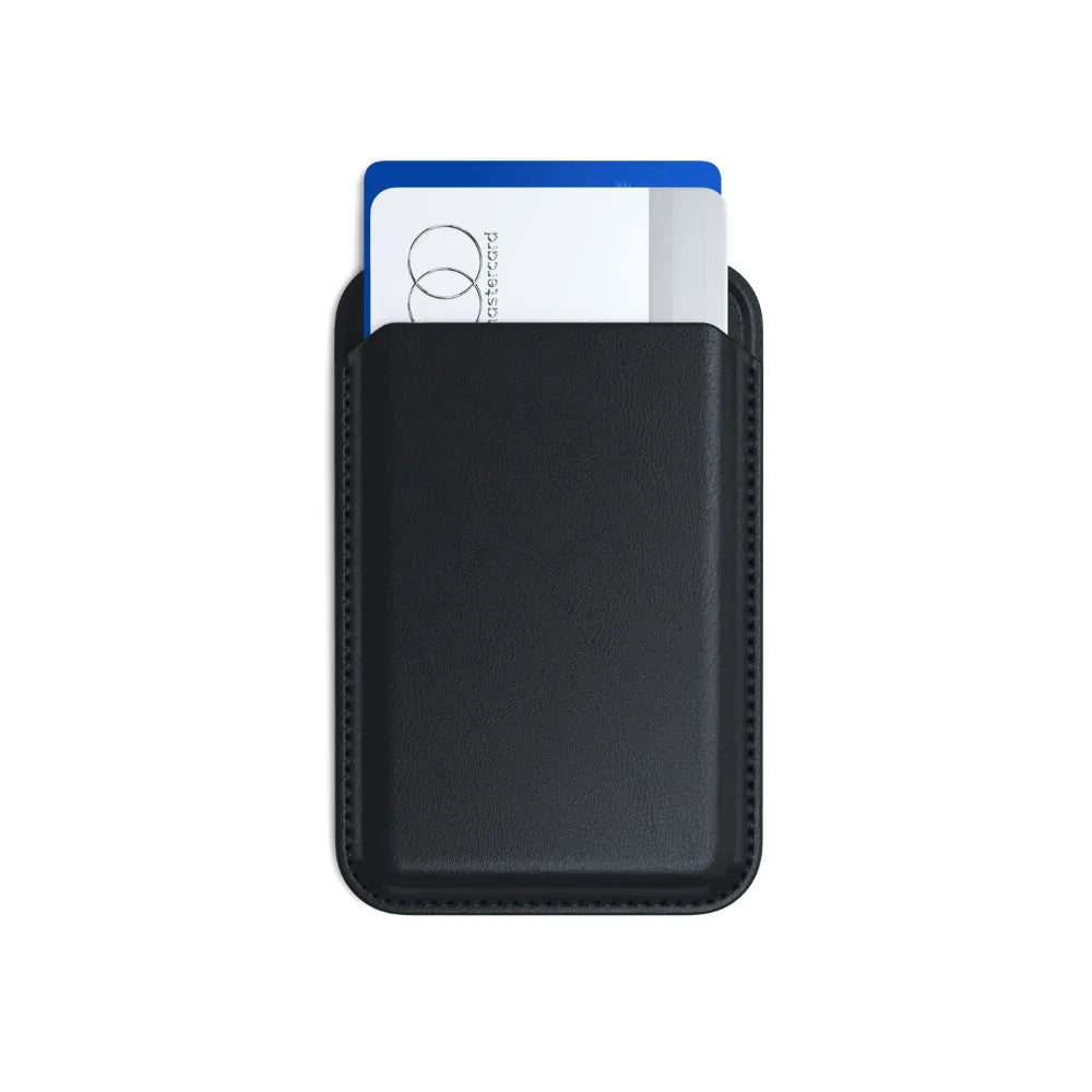 Tarjetero Magnético con Stand Satechi para iPhone - Negro