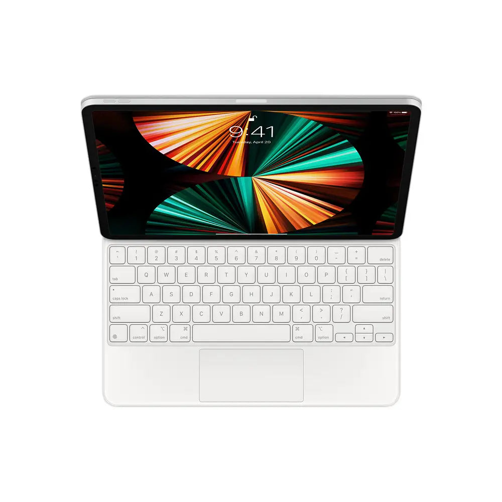 Magic Keyboard Apple para iPad Pro 12.9 (5ta generación) - Ingles - Blanco