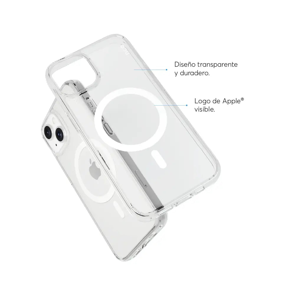 Case NCO SafeCase clear con MagSafe para iPhone 13/14