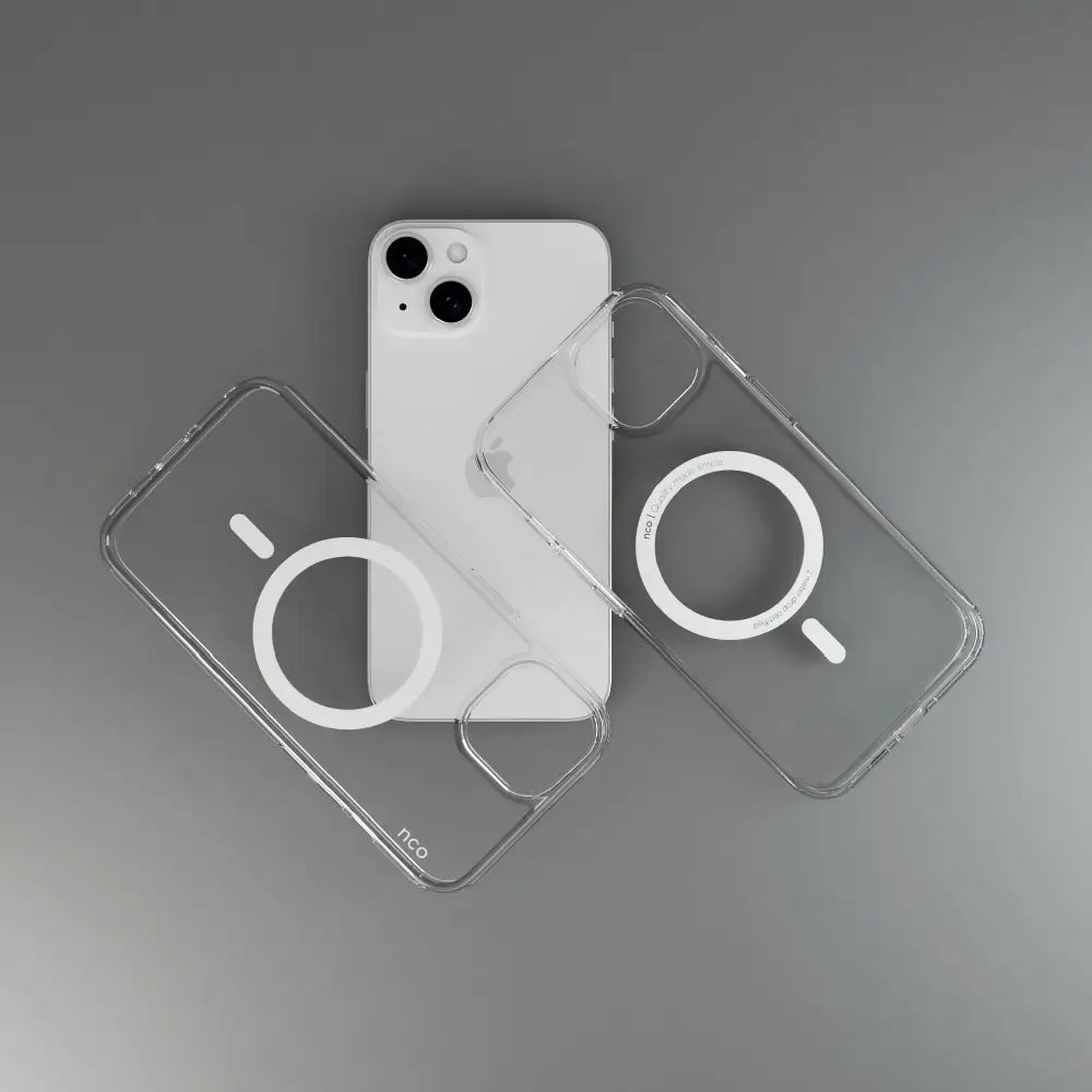 Case NCO SafeCase clear con MagSafe para iPhone 13/14