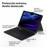 Teclado_con_Funda_ZAGG_Pro_Keys_2_para_iPad_Air_11_M4_M3_M2_Negro_Imagen_posicion_2_iShop_Panama
