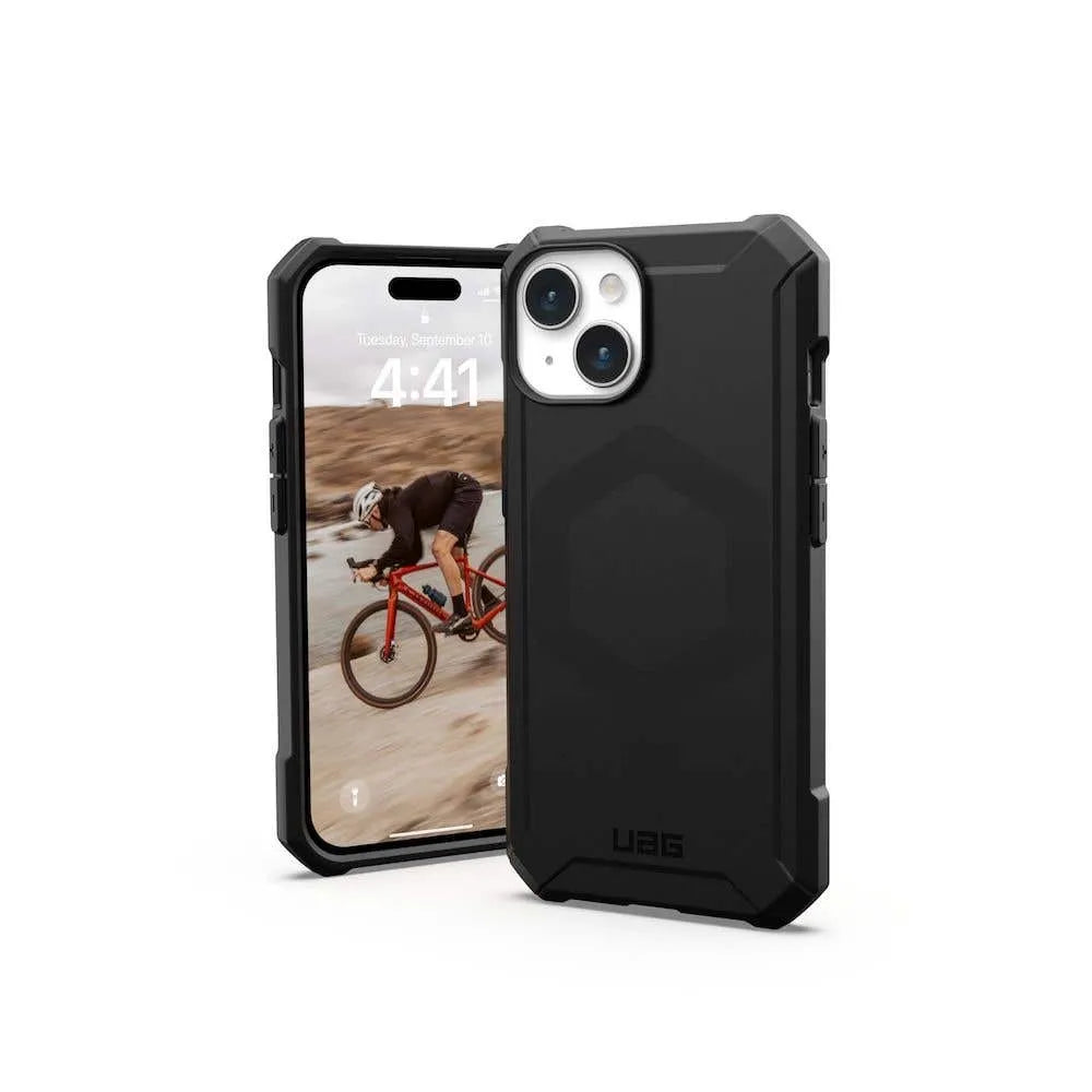 Case UAG Essential Armor con MagSafe para iPhone 15 - Negro