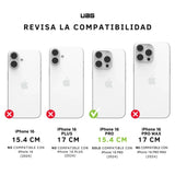 UAG Case Essential Armor con Magsafe para 16 Pro - Ceniza