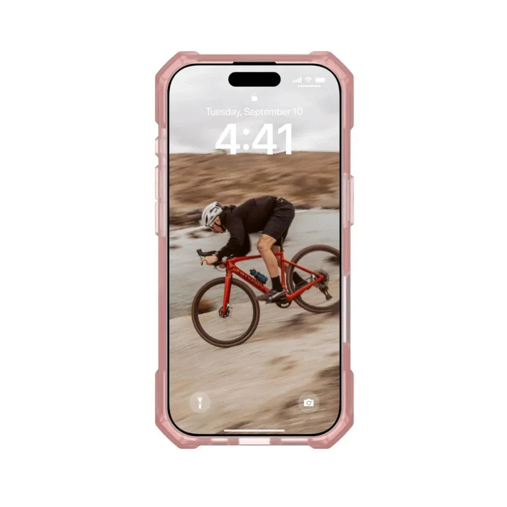 UAG Case Essential Armor con Magsafe para iPhone 16 Pro - Rosa