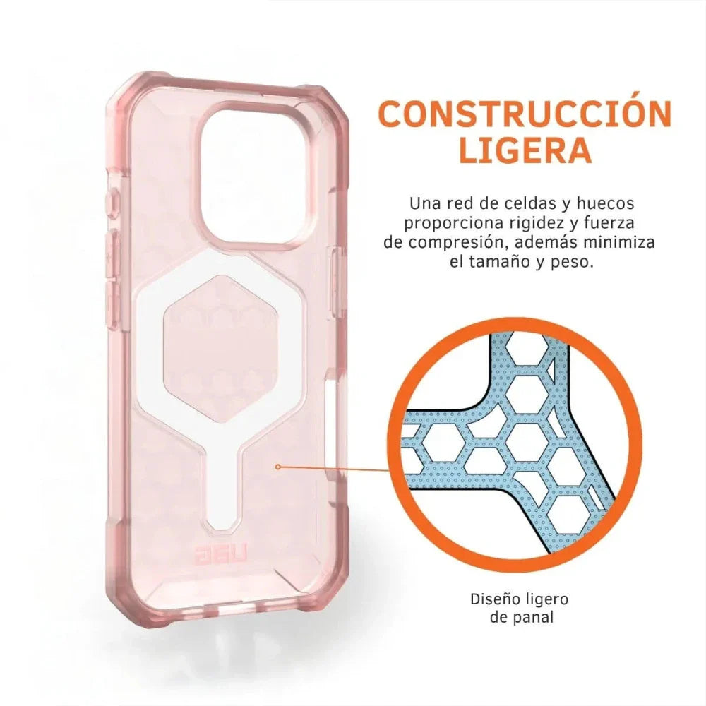 UAG Case Essential Armor con Magsafe para iPhone 16 Pro - Rosa