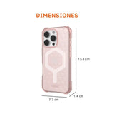 UAG Case Essential Armor con Magsafe para iPhone 16 Pro - Rosa