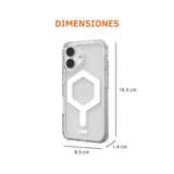 UAG Case Plyo con Magsafe para iPhone 16 Plus - Hielo/Blanco