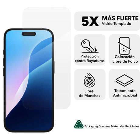 Protector_Pantalla_ZAGG_Glass_Elite_iPhone_16_15_Transparente_Imagen_posicion_2_iShop_Panama