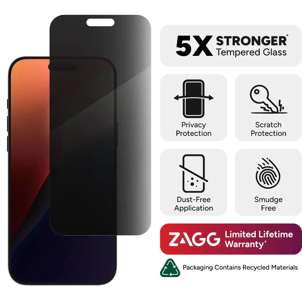 Protector_Pantalla_ZAGG_Glass_Elite_Privacidad_iPhone_16_Pro_Max_Imagen_posicion_2_iShop_Panama