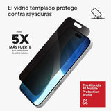 Protector_de_Pantalla_Zagg_Glass_XTR_Privacidad_para_iPhone_17_Transparente_Posición_5_iShop_Panamá