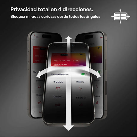 Protector_de_Pantalla_Zagg_Glass_XTR_Privacidad_para_iPhone_17_Pro_Transparente_Posición_4_iShop_Panamá