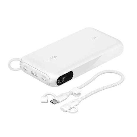 Batería:_Externa _Belkin_20K_con_2_USB_C_Blanco_Posicion_8_ iShop_Panamá